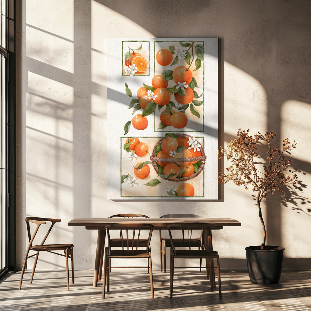 Orangenblüte | Leinwand