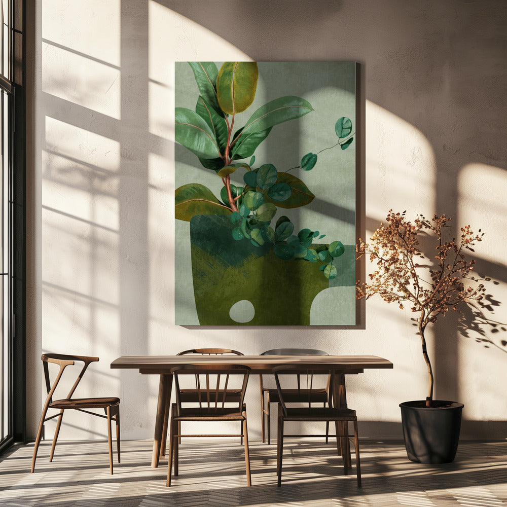 Leaves More 12 | Canvas