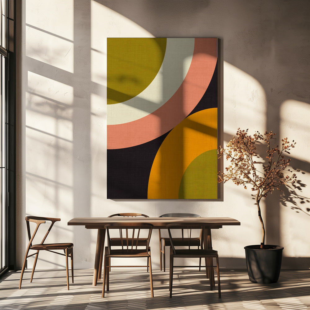Geo Shapes Fall 21 Rounded | Canvas