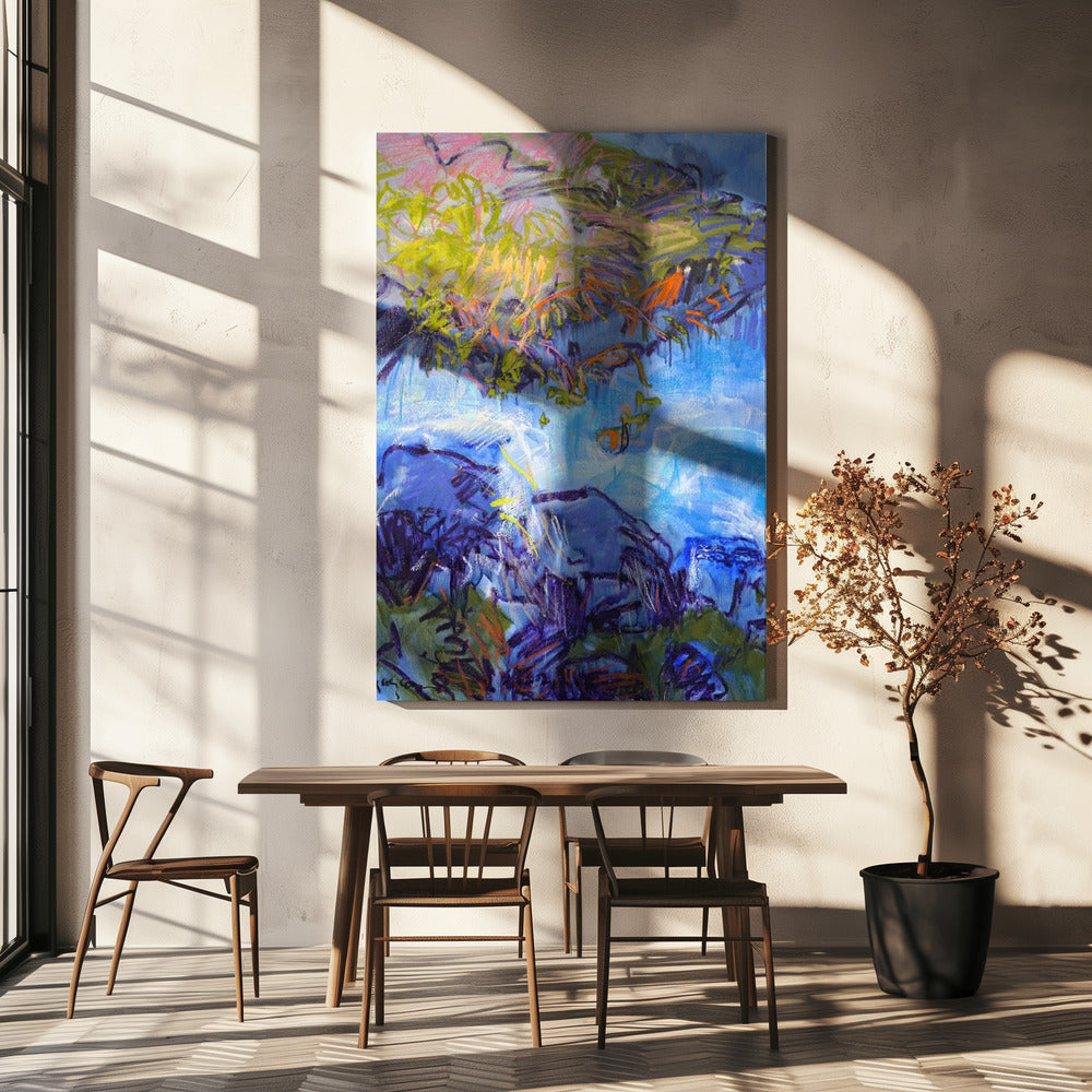 Naturinspirierte Landschaft | Leinwand