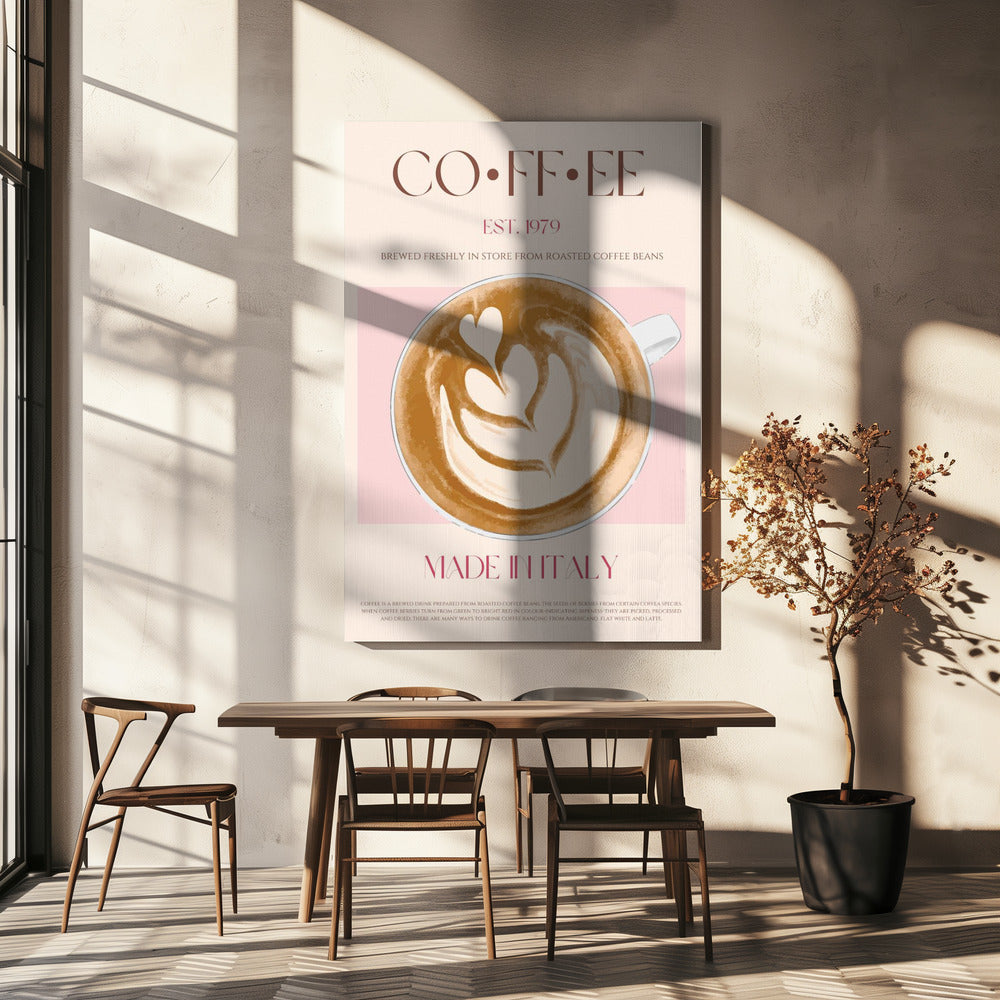 Italienischer Kaffee | Leinwand