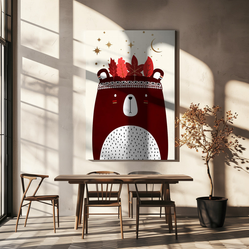 Kann Weihnachten kaum erwarten (Vers 2) | Leinwand