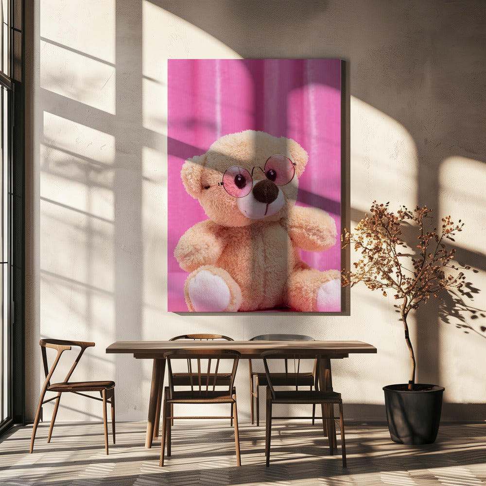 Hippie in Pink | Leinwand