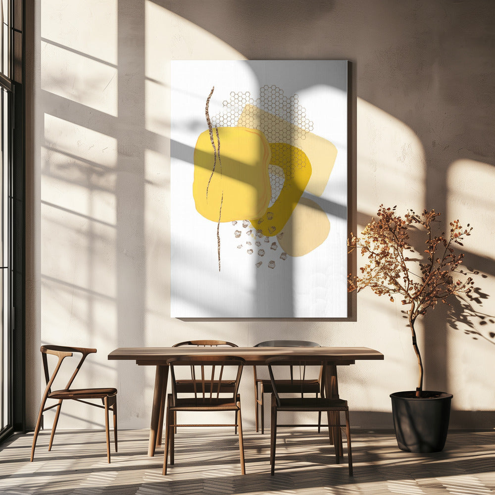 Moonlight gold | Canvas
