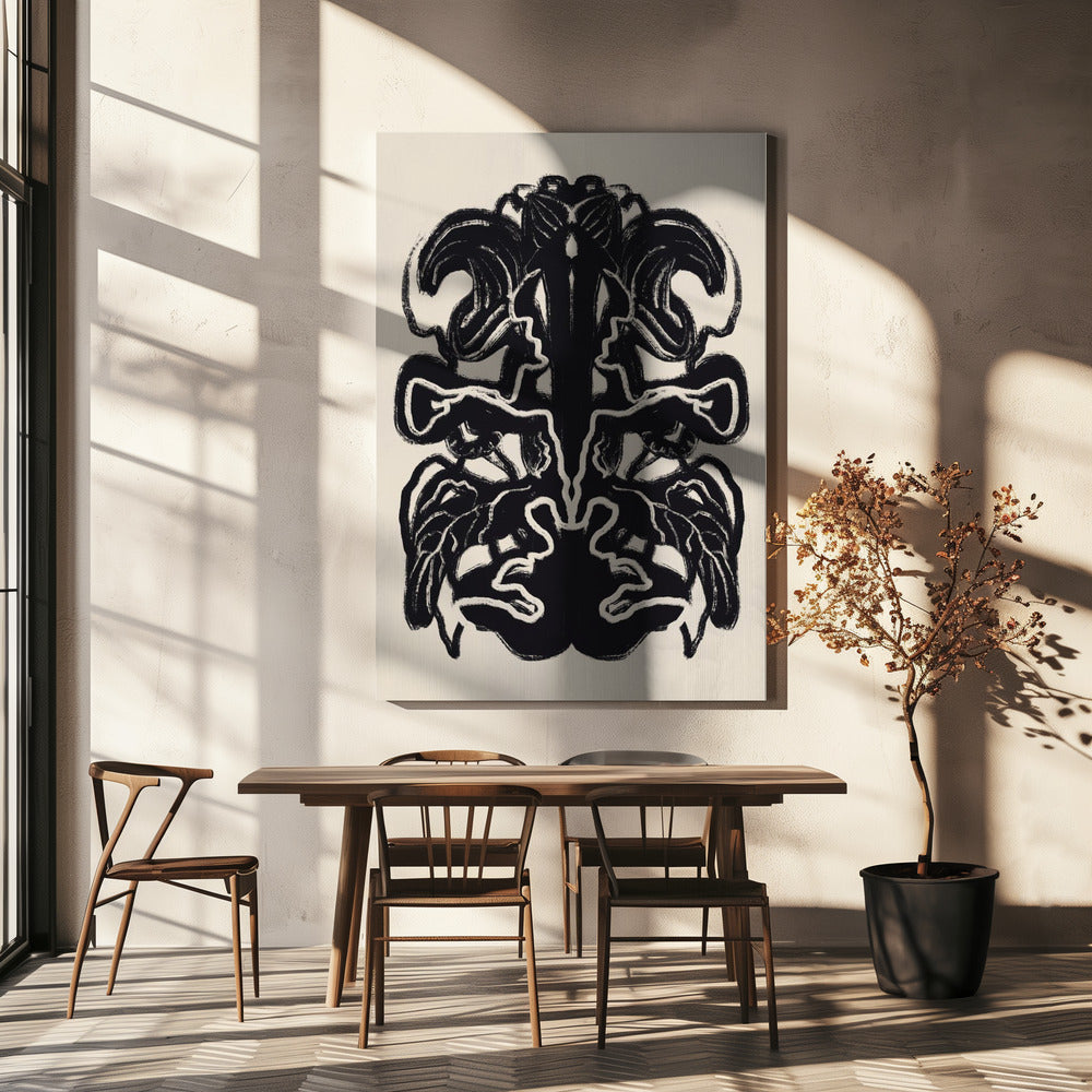 Symmetrische Muster | Leinwand