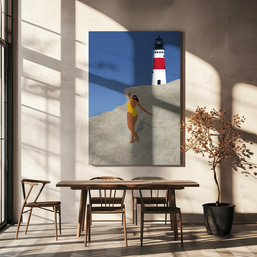 Mein Strand | Leinwand