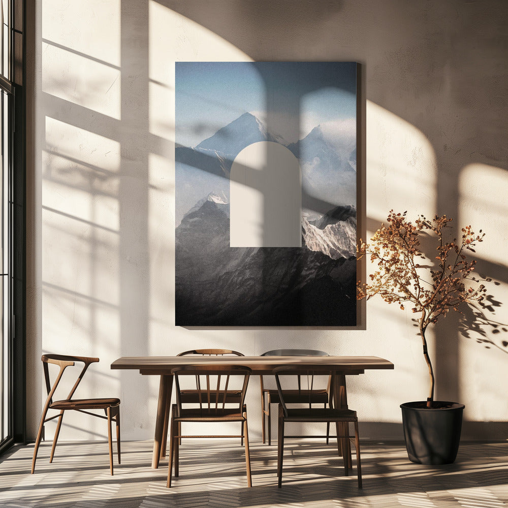 Durch das Portal blicken | Leinwand