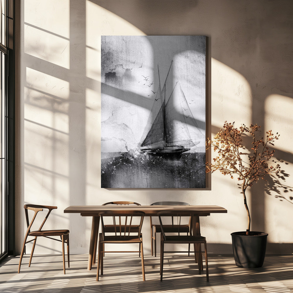 Ich segle | Leinwand