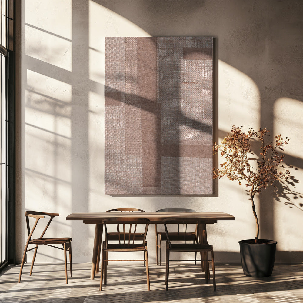 Strukturierte Geometrie | Leinwand