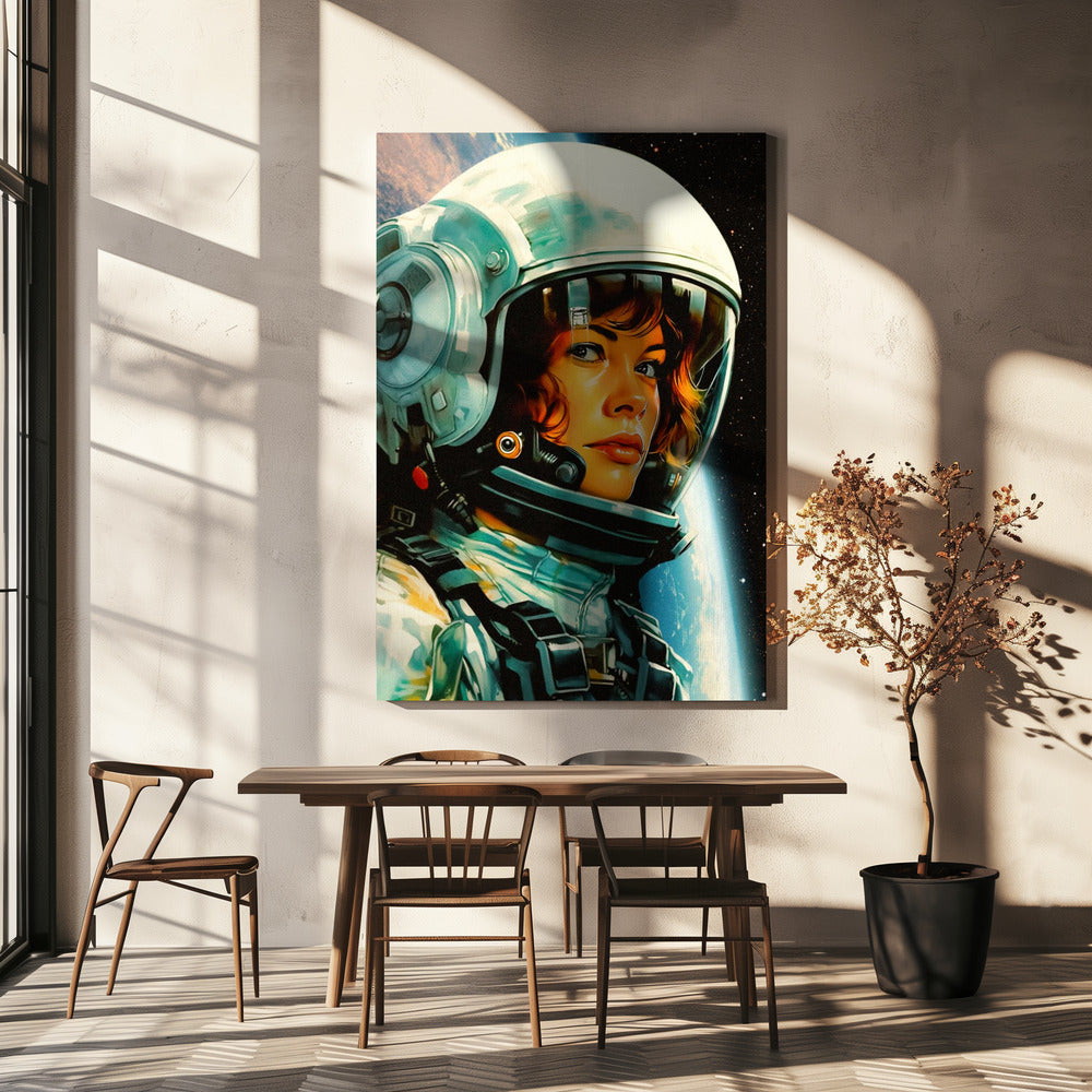 Astronautenposter 1 | Leinwand