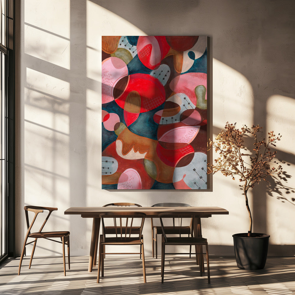 Geometrische Formen | Leinwand