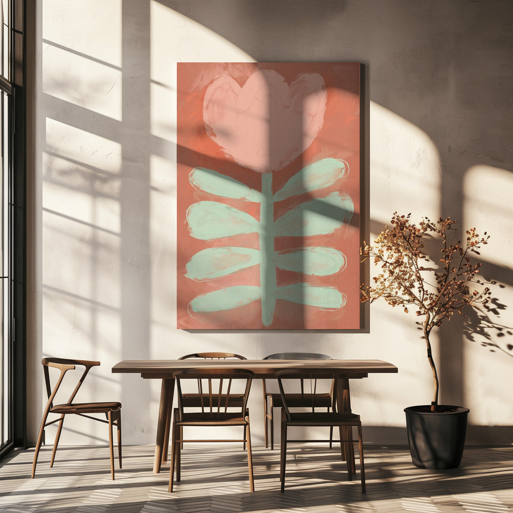 Pastellblüte | Leinwand