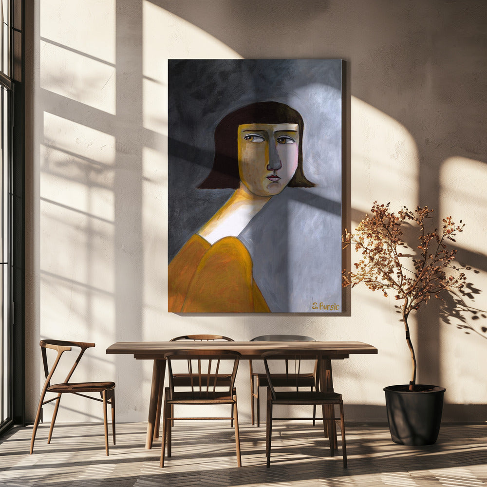 Braune Augen | Leinwand