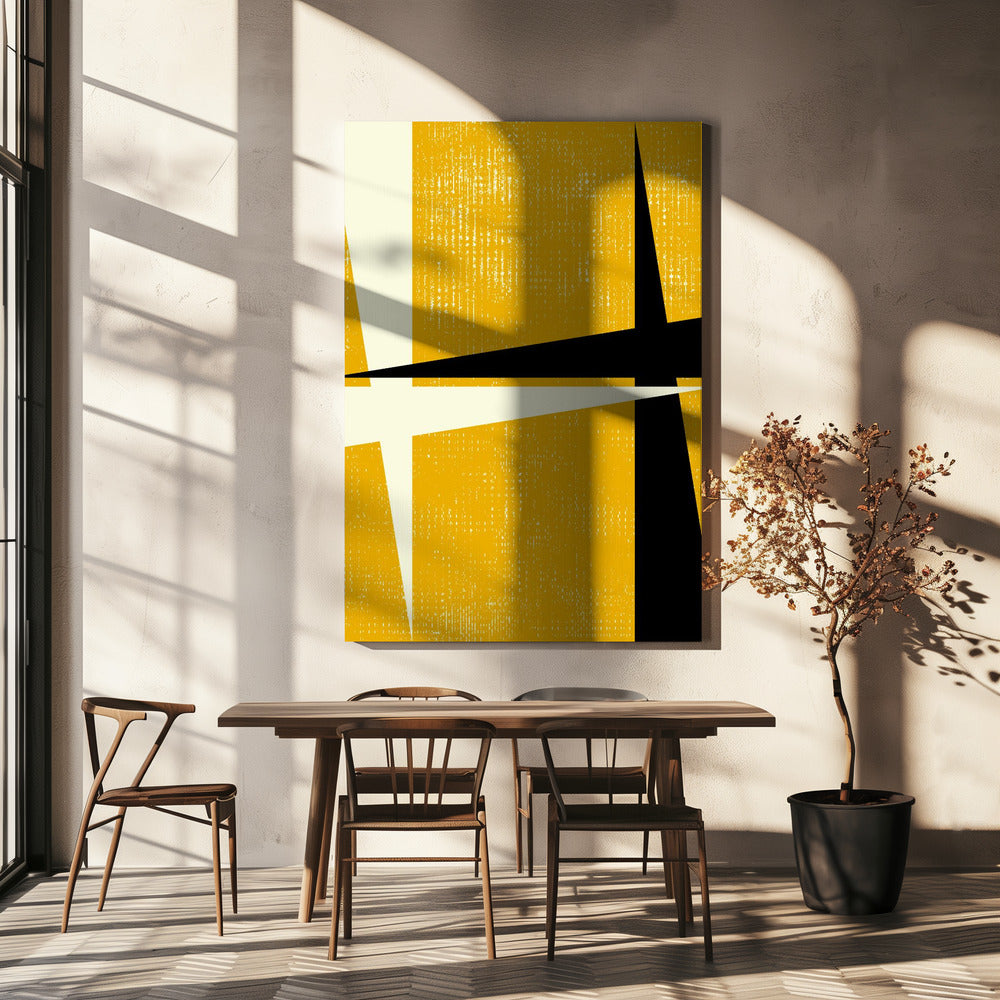 Dynamische geometrische Formen | Leinwand