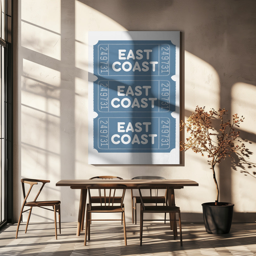 East Coast Tickets | Leinwand