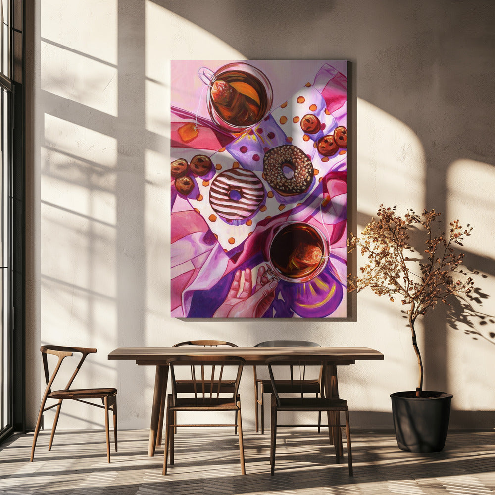 Eine Tasse Wärme | Leinwand
