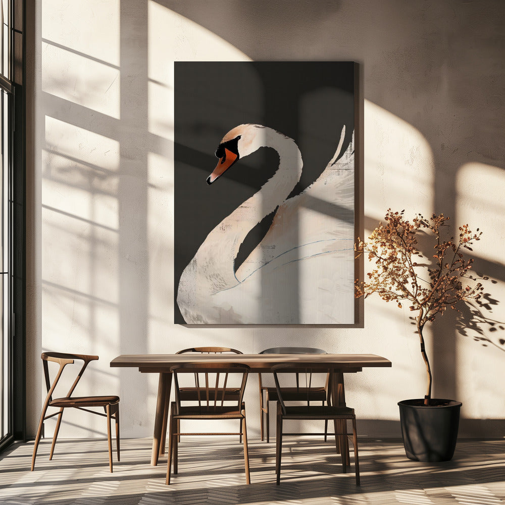 Der Schwan | Leinwand