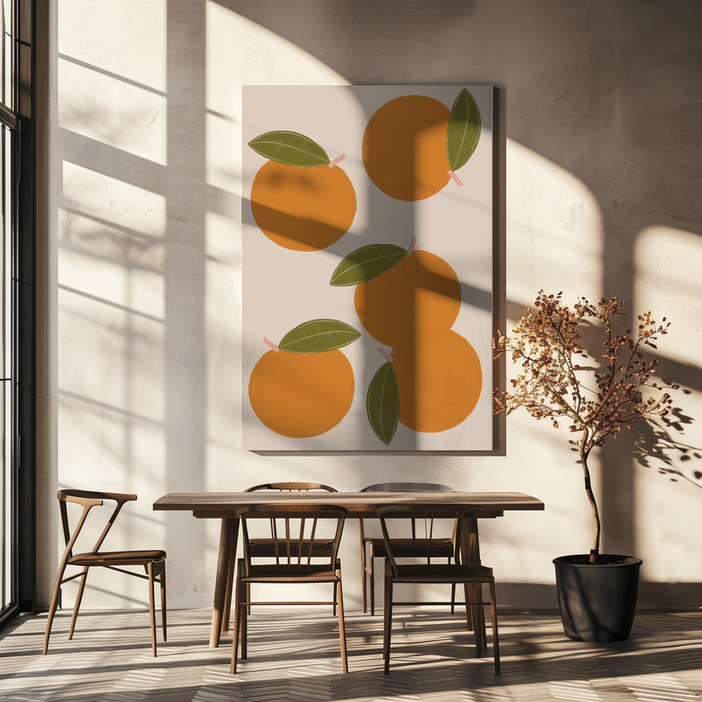 Orangen | Leinwand