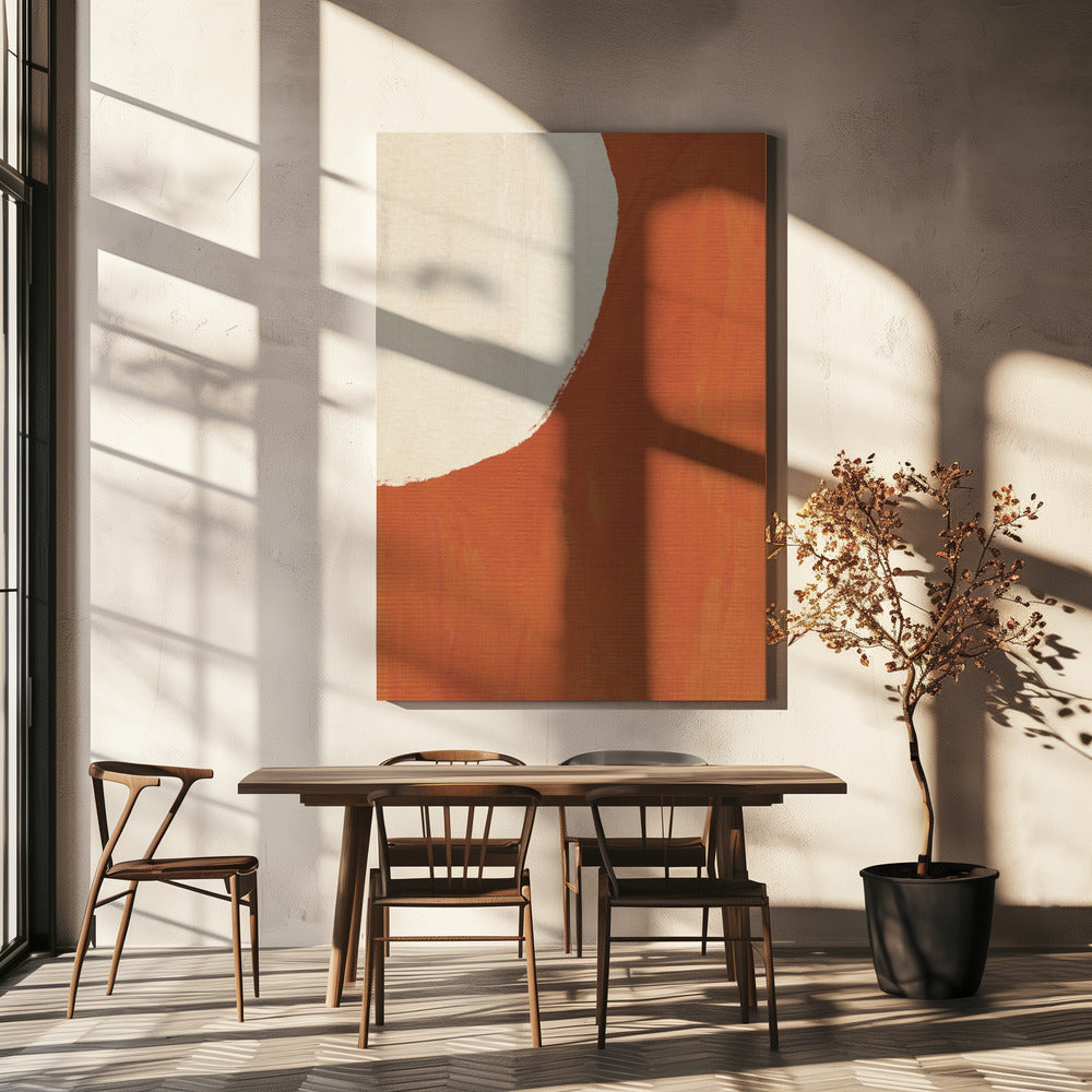 Burntorange1 Verhältnis2x3 | Leinwand