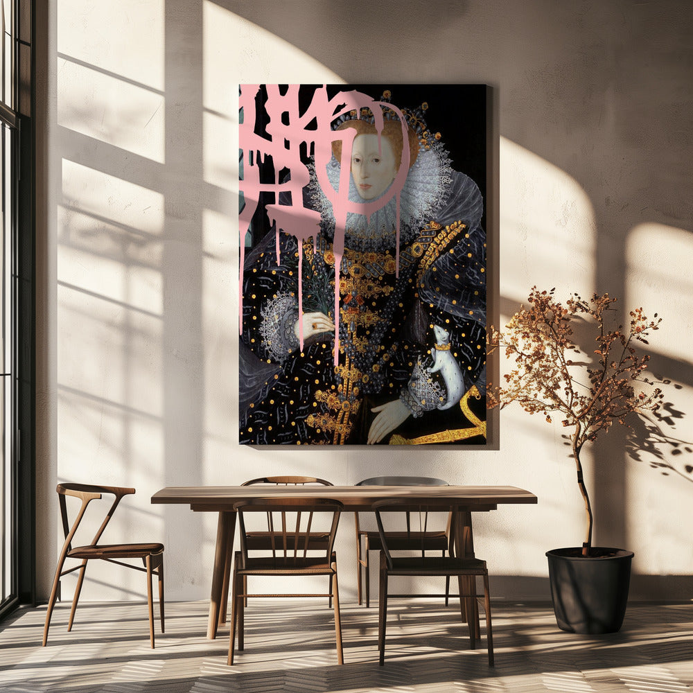 Elizabethpaintpink Verhältnis 2x3 | Leinwand