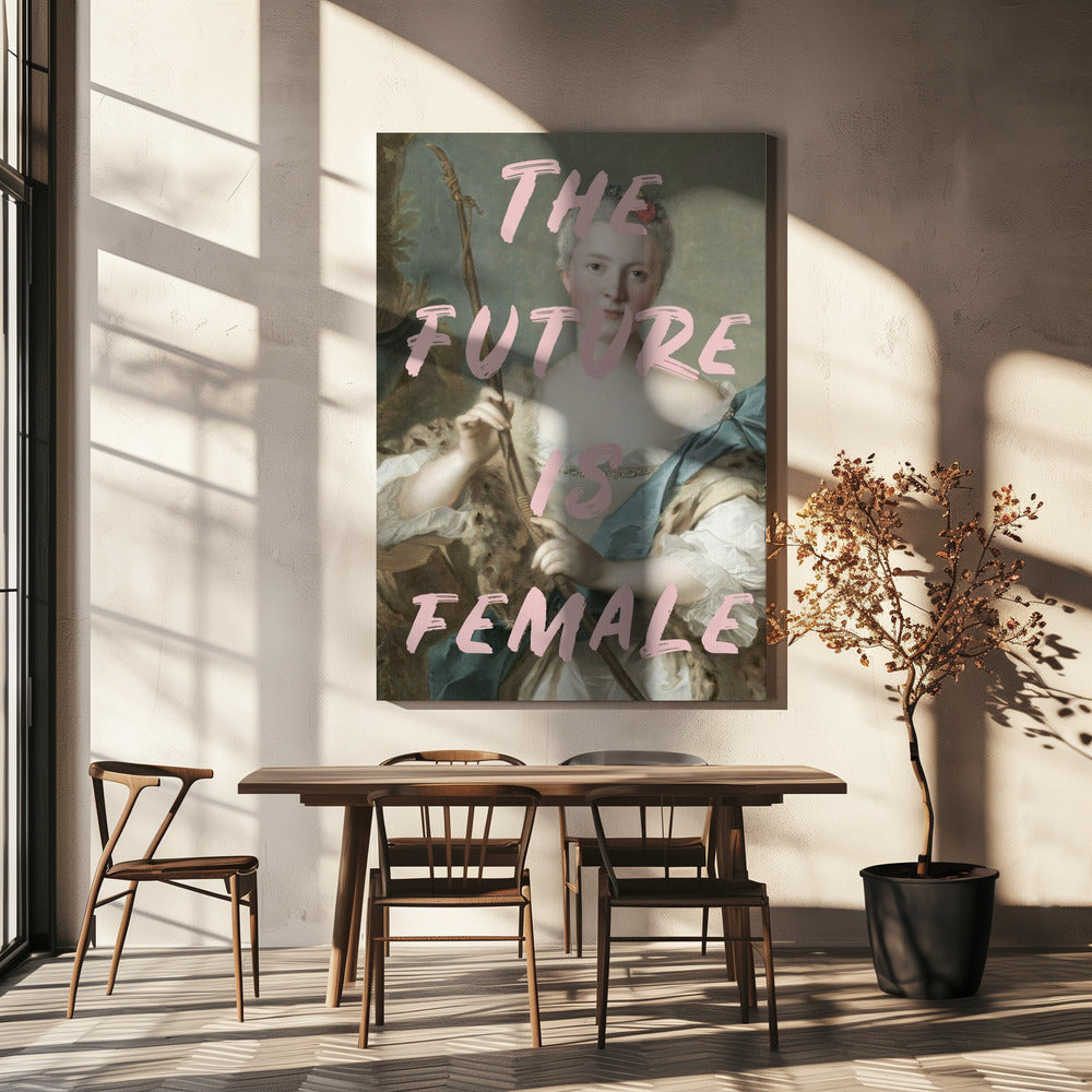 Thefutureisfemale Ratioiso | Leinwand
