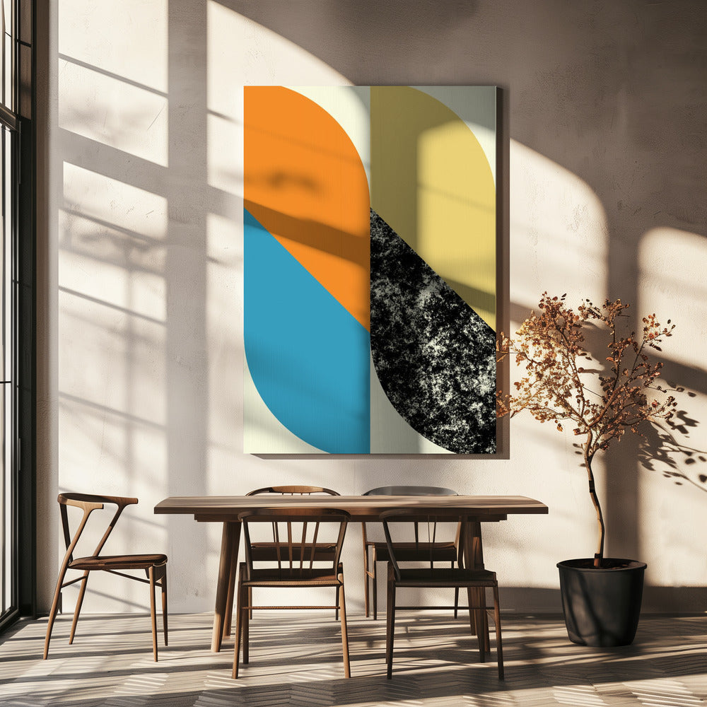 Kräftige geometrische Formen | Leinwand