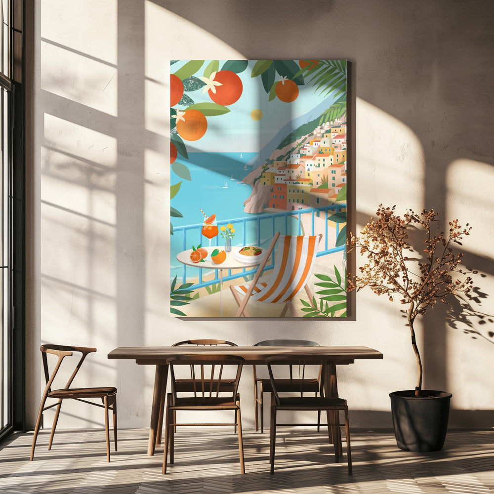 Italienischer Sommer | Leinwand
