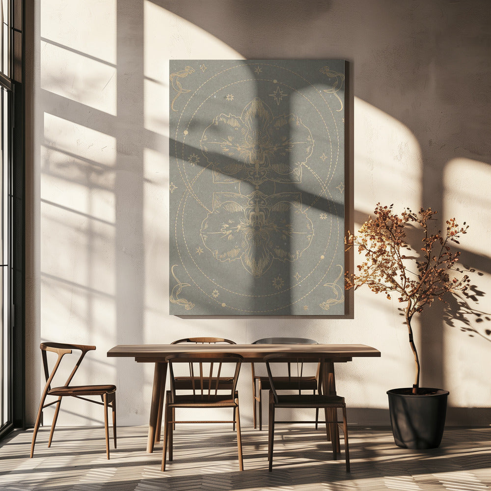 Die mystische Orchidee | Leinwand