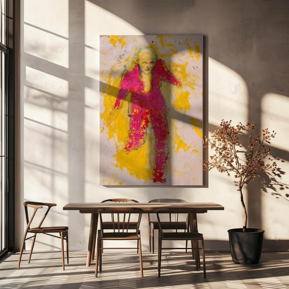 Laufender Mann | Leinwand