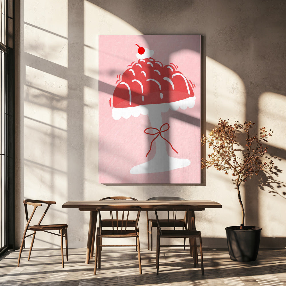 Wackelige Freude | Leinwand