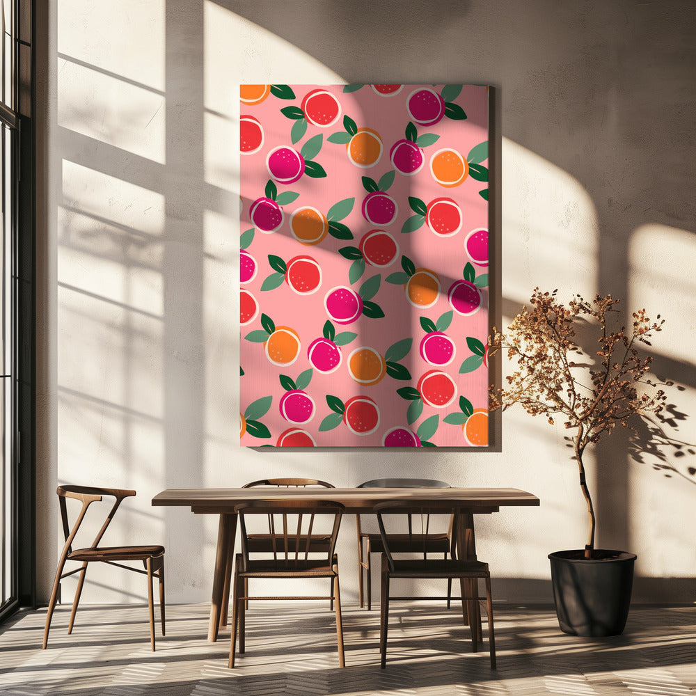 Sunset Citrus Symphony | Canvas