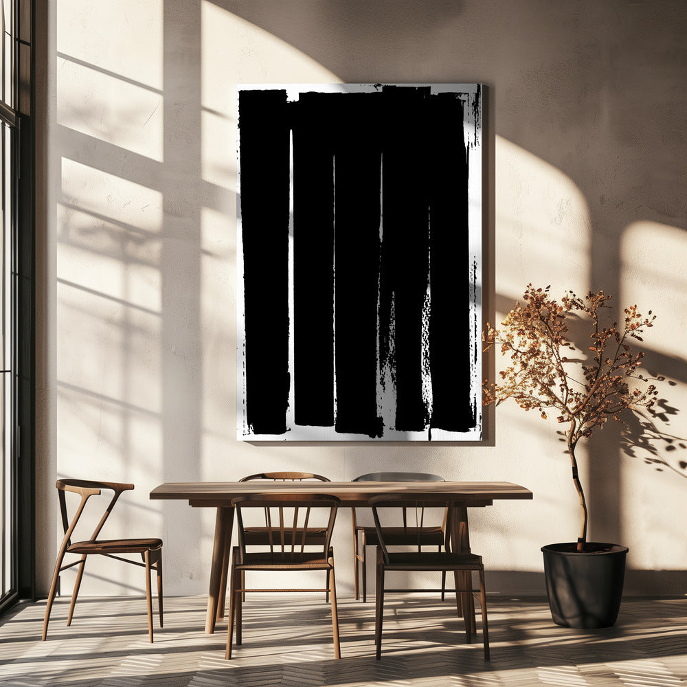 Black Stretch 2 | Canvas