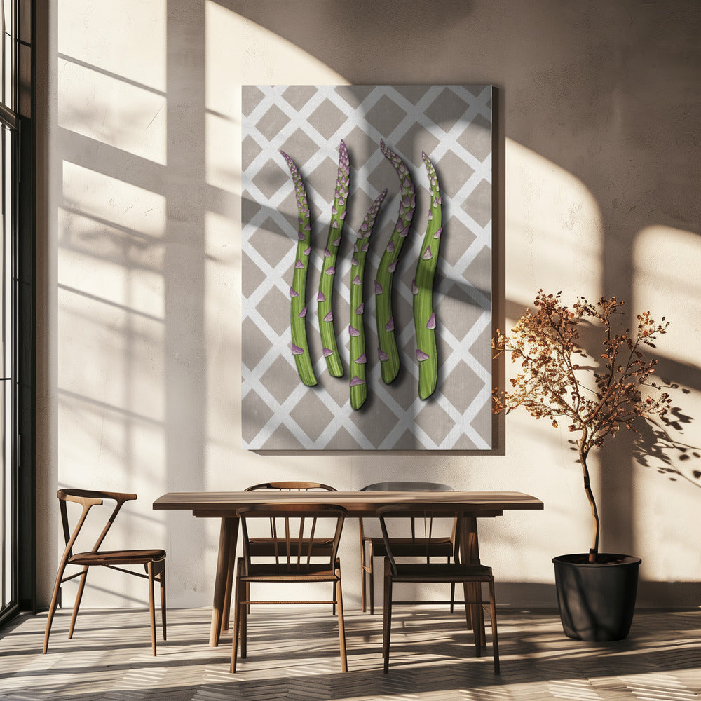 Spargel | Leinwand