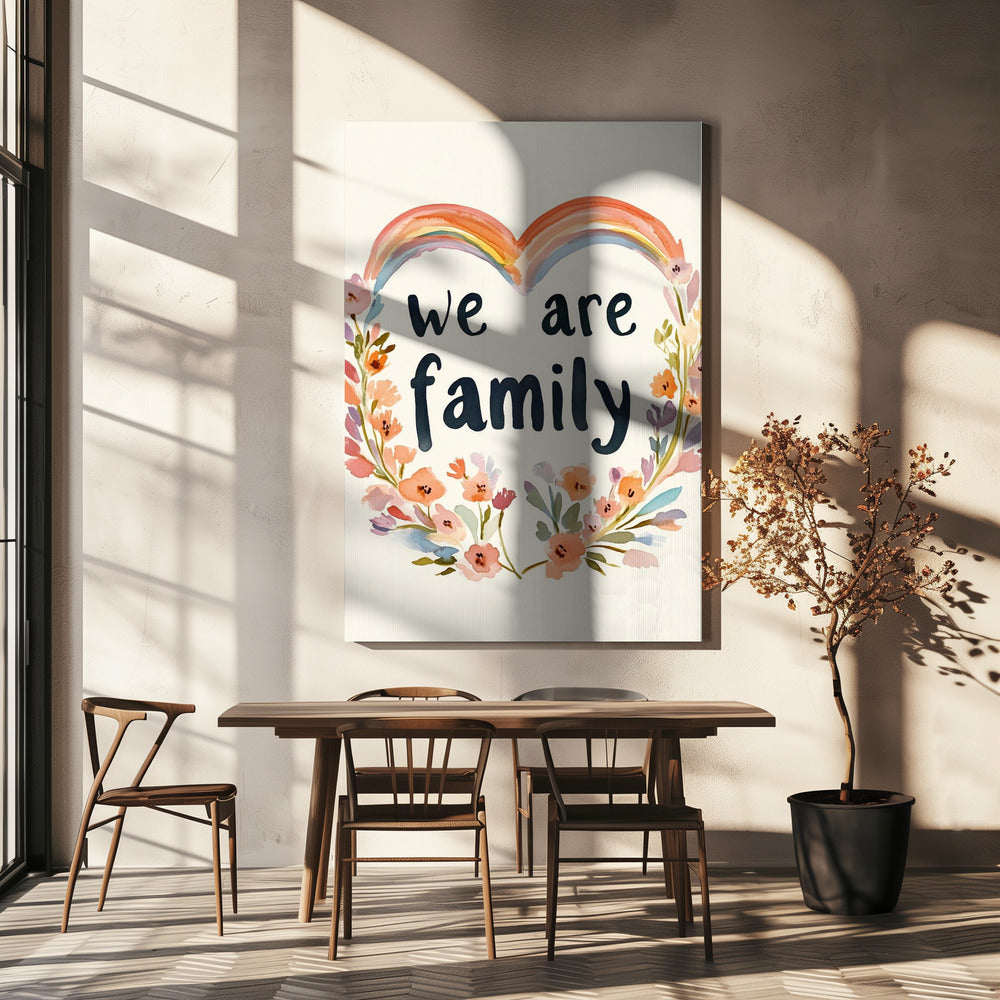 Durch Liebe vereint | Leinwand