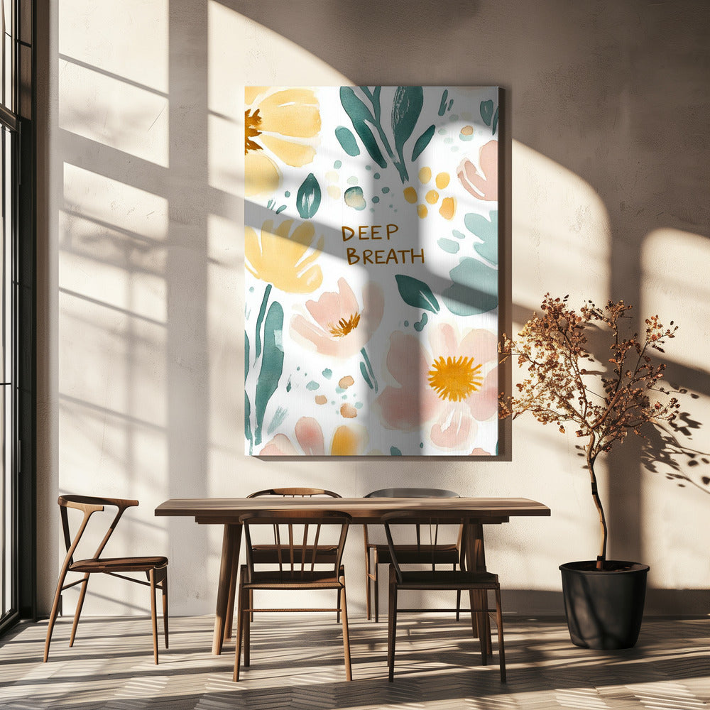 Florale Ruhe | Leinwand