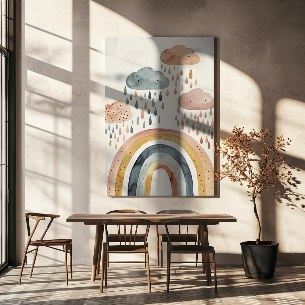 Playful Rainbows | Canvas