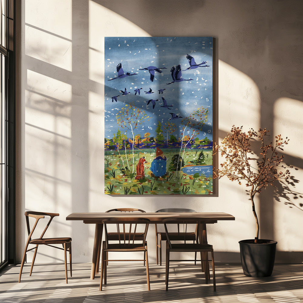 Fuchs, mein bester Freund | Leinwand