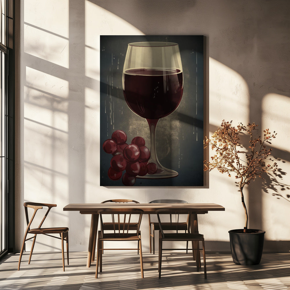 Rotwein Nr. 1 | Leinwand