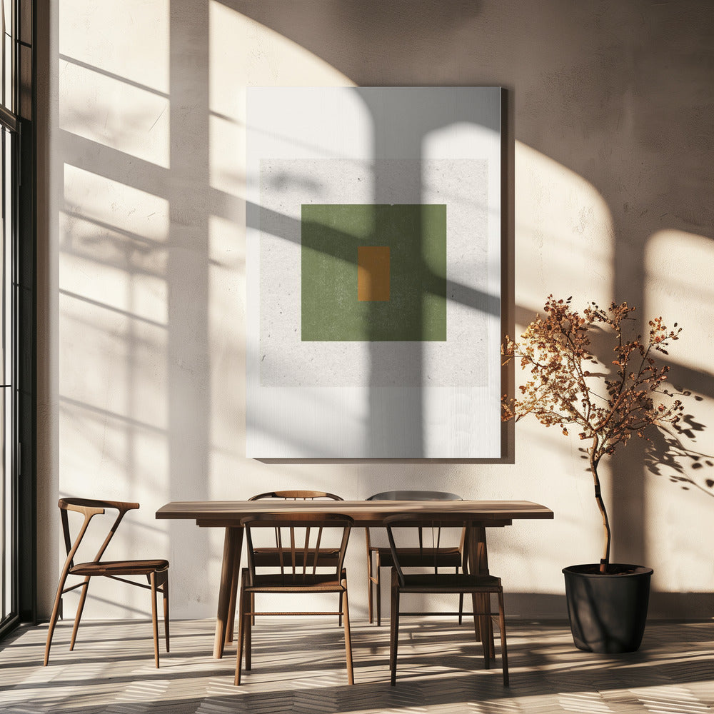 Minimalistische Harmonie | Leinwand
