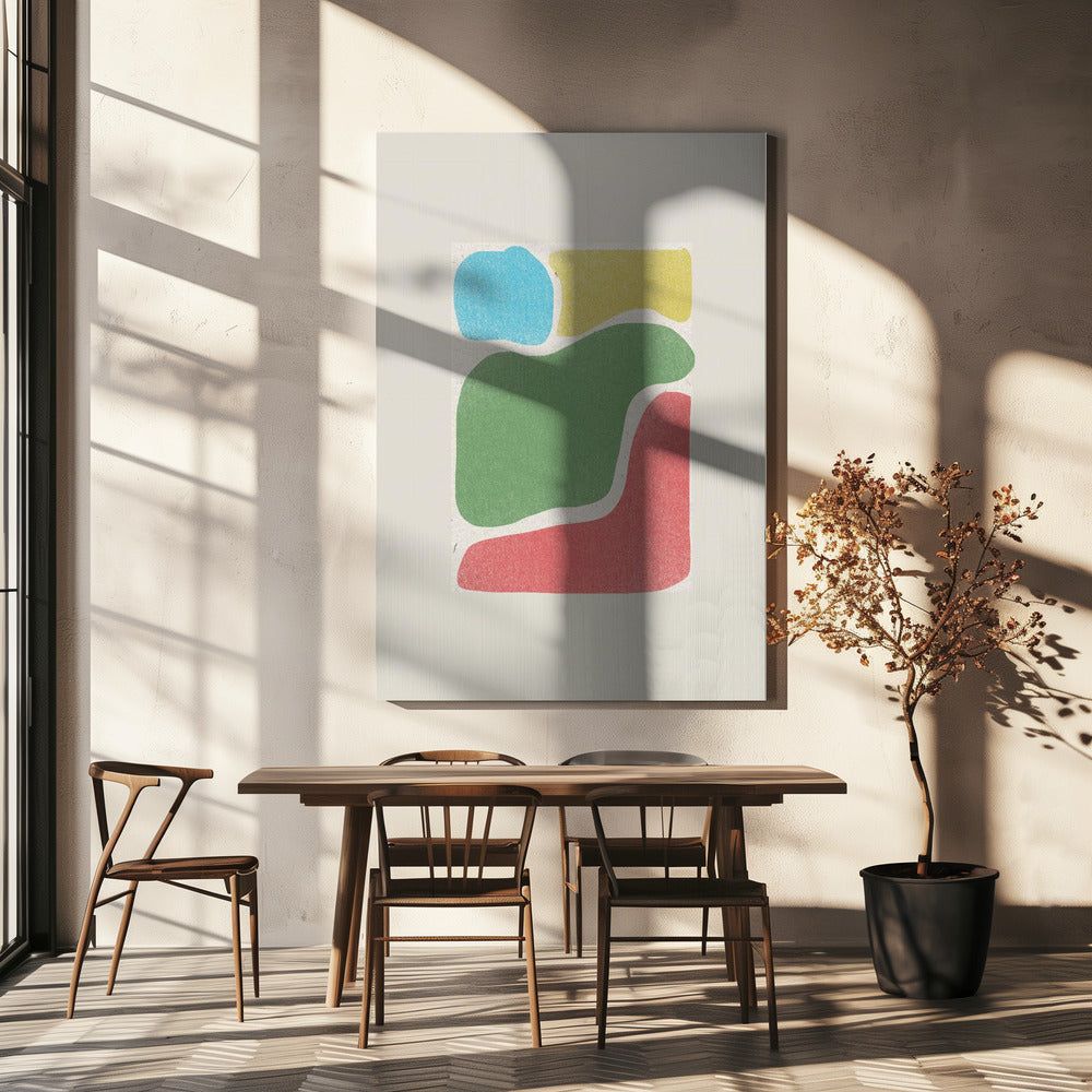 Bunte Formen | Leinwand