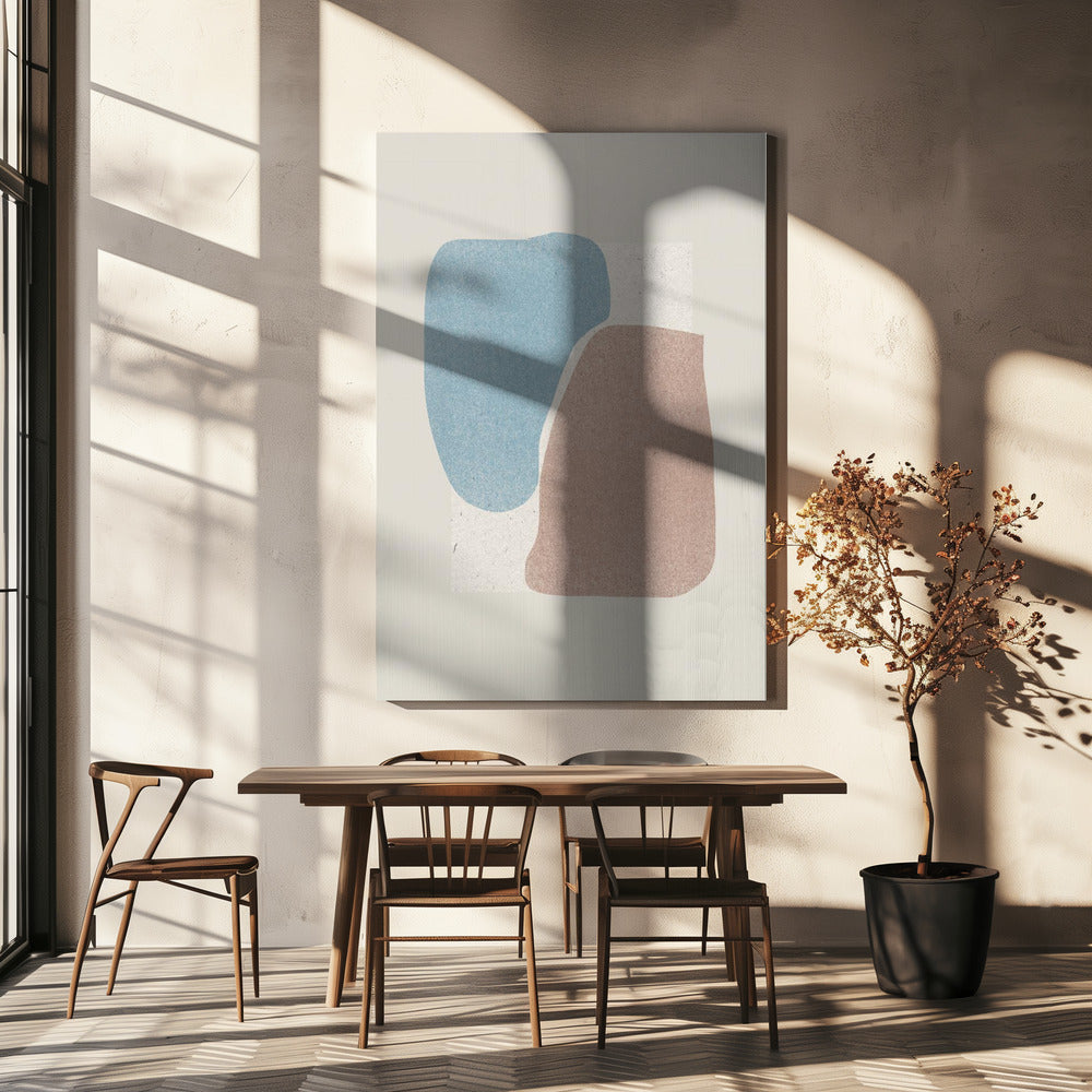 Weiche Formen Harmonie | Leinwand