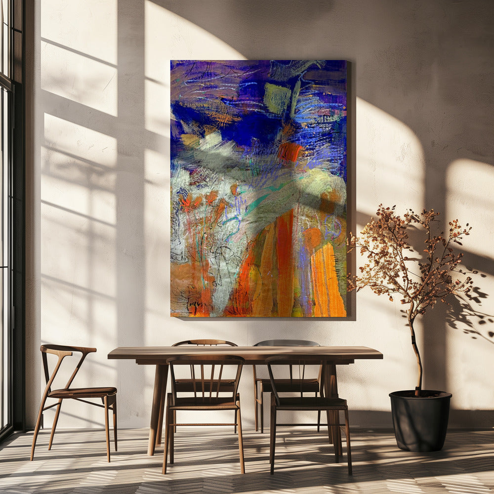 Traumlandschaft Wandteppich | Leinwand
