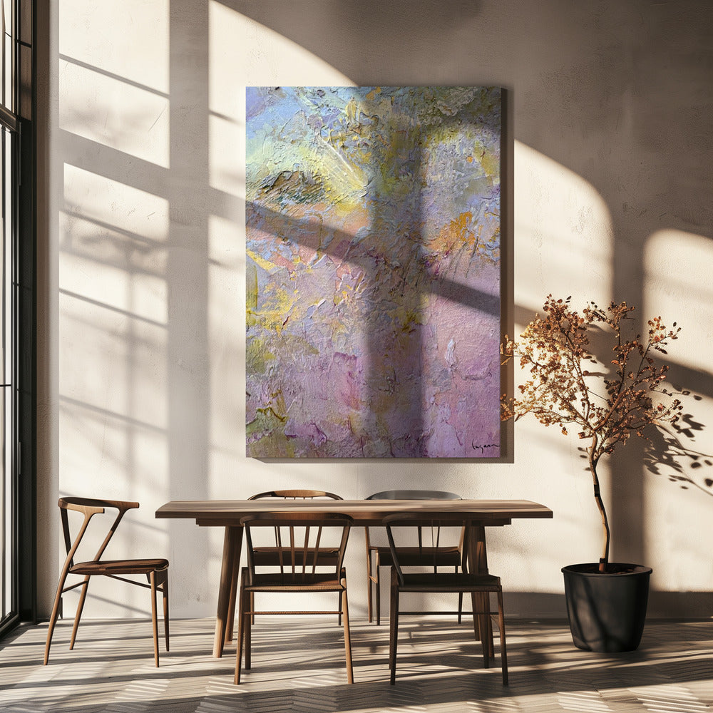 Pastelllandschaft | Leinwand
