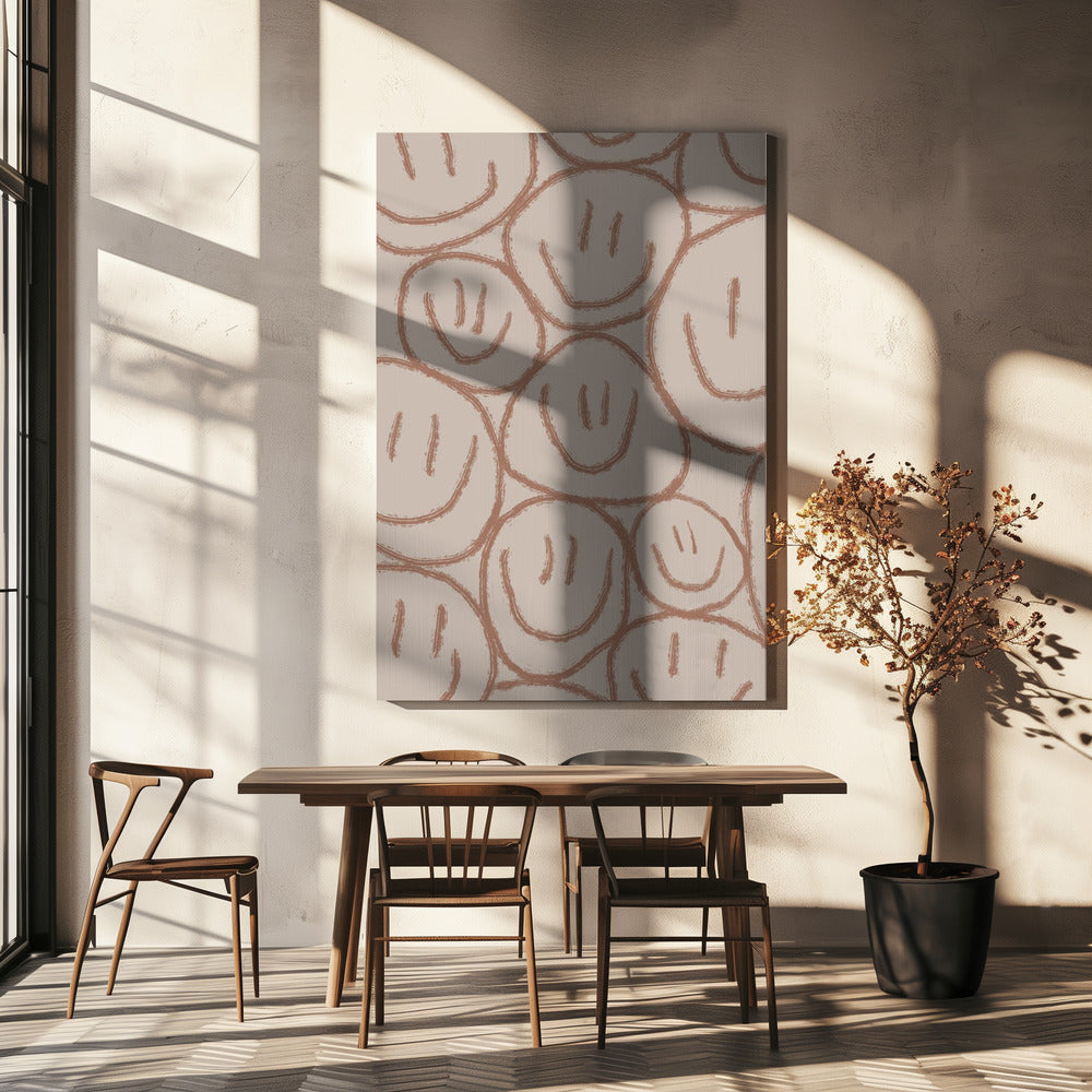 Joyful Faces Parade | Canvas