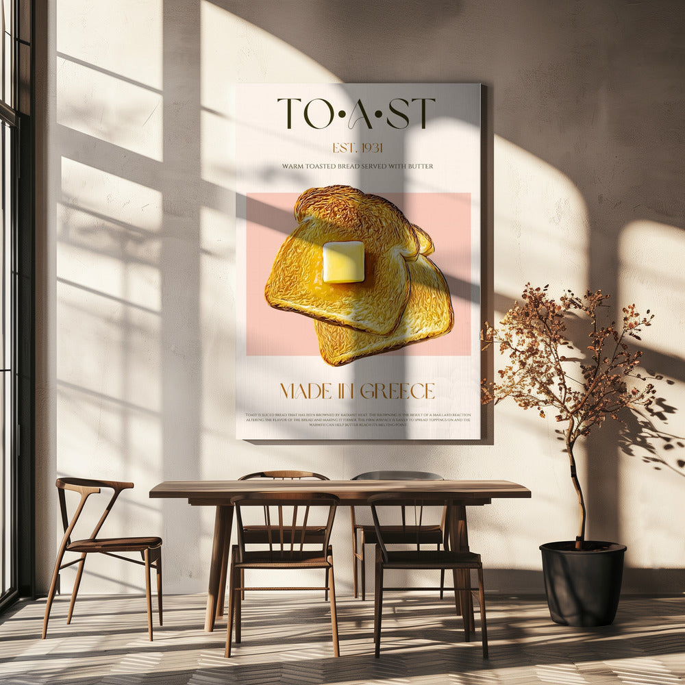 Toast-Druck | Leinwand
