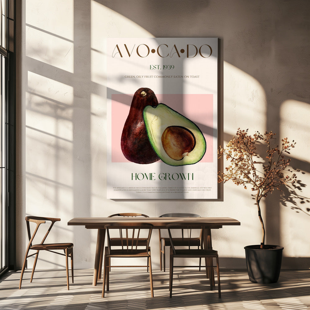 Avocado-Essenz | Leinwand