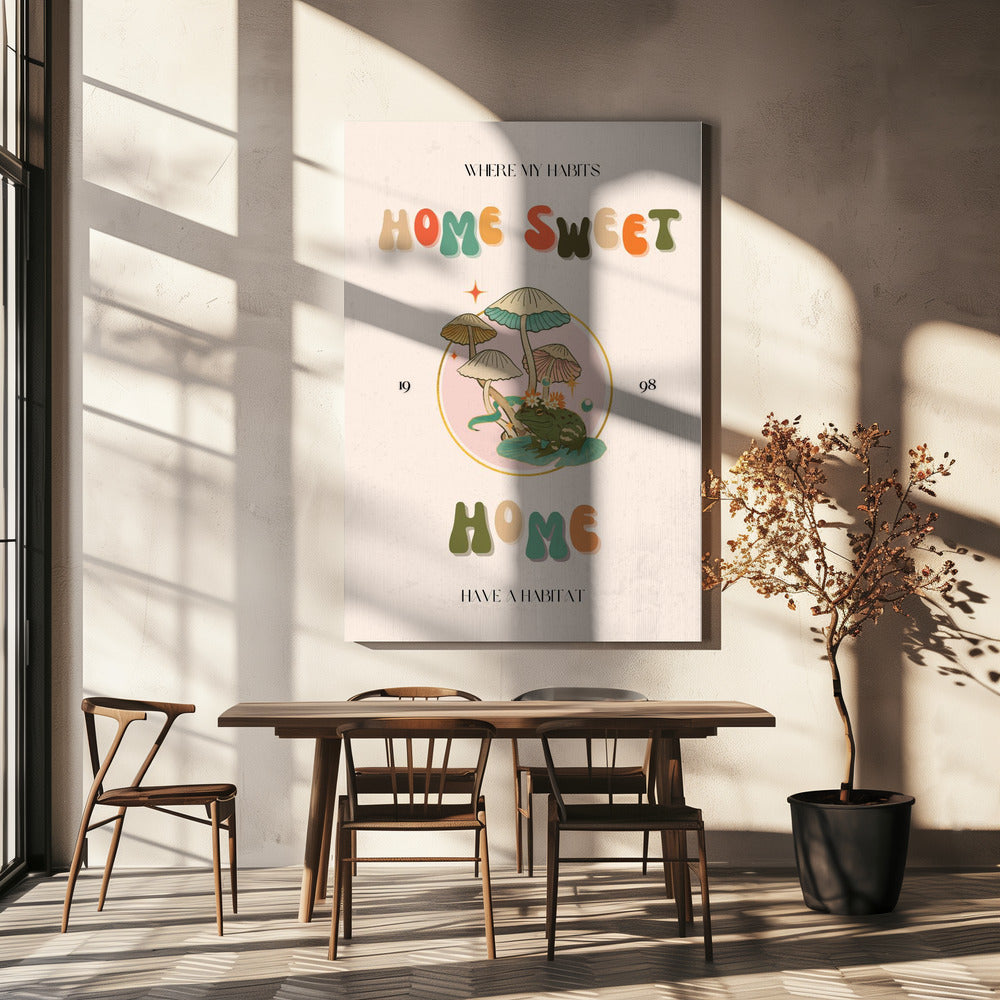 Mushroom Haven | Canvas