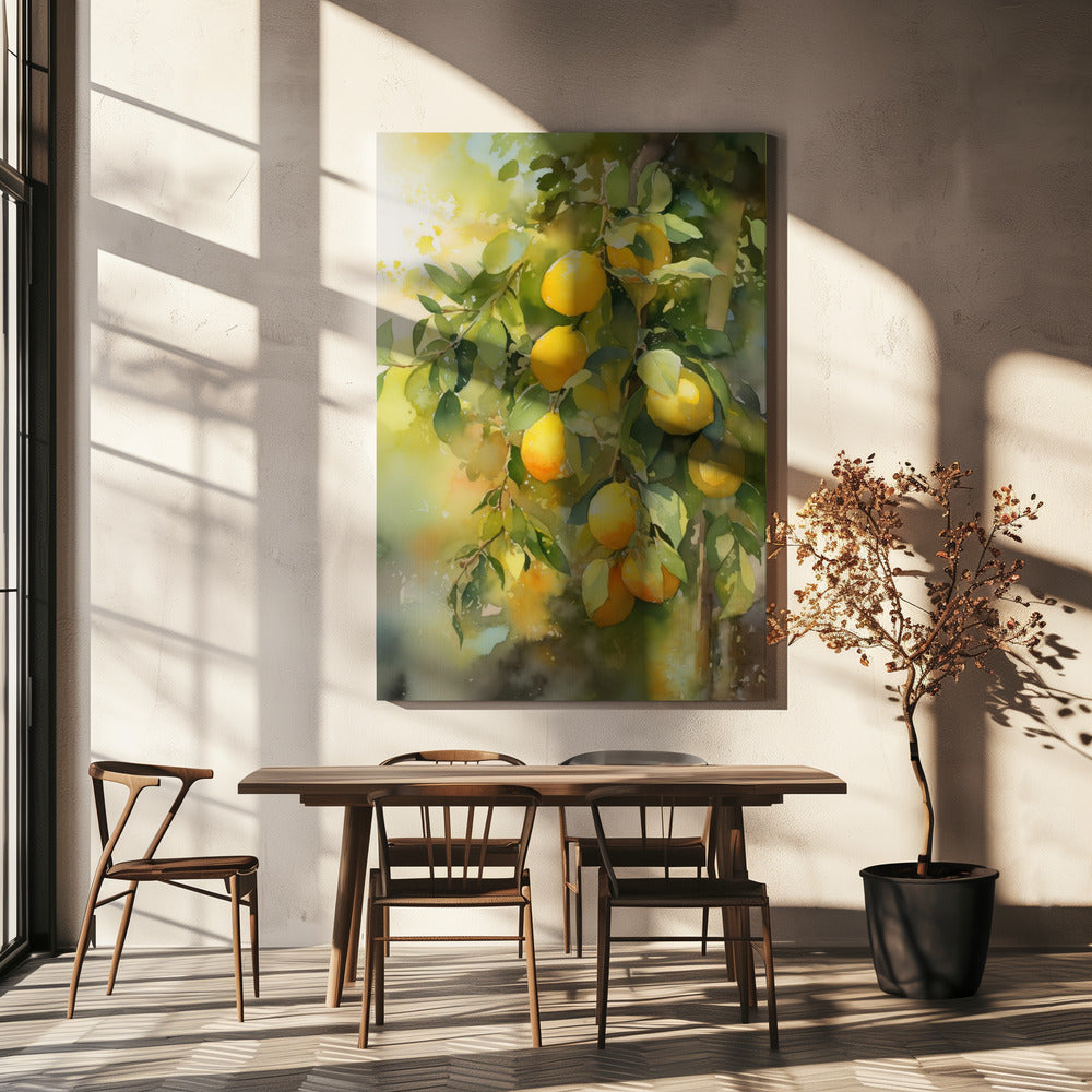 Zitronenbaum | Leinwand