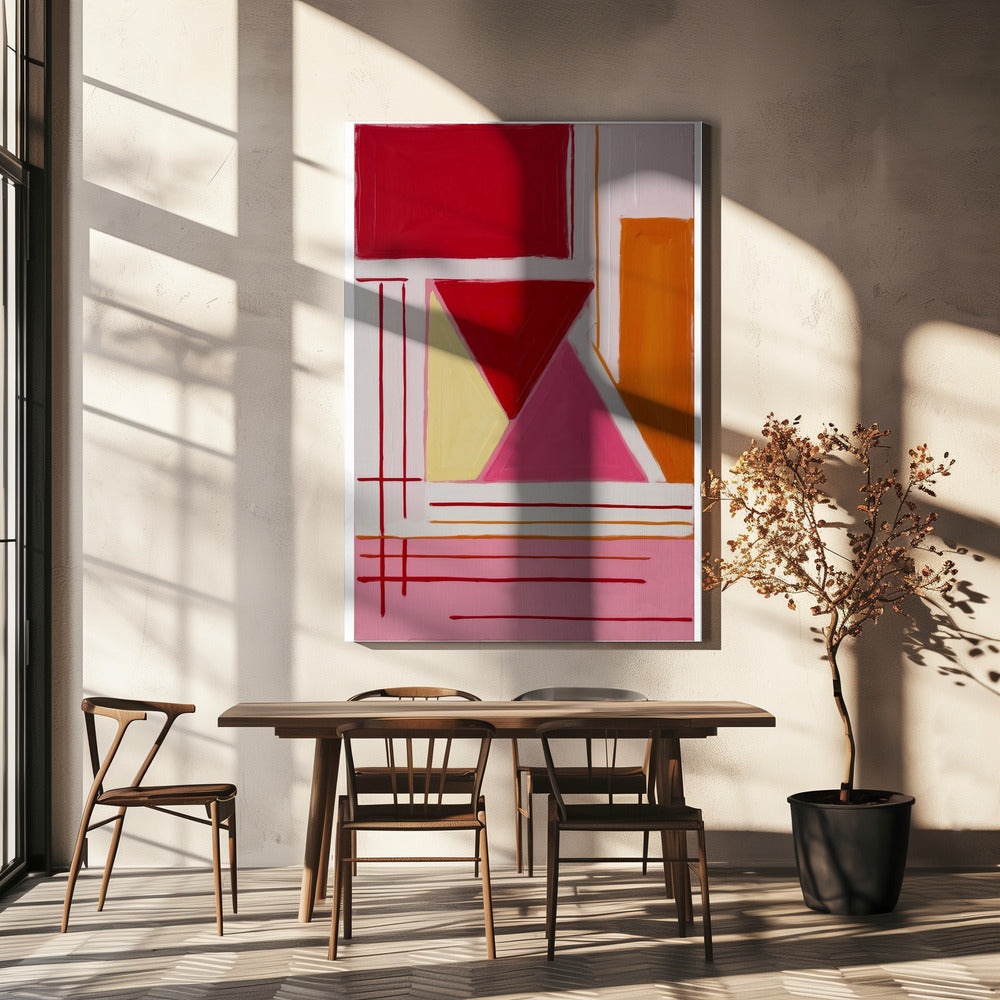 Geometrische Harmonie | Leinwand