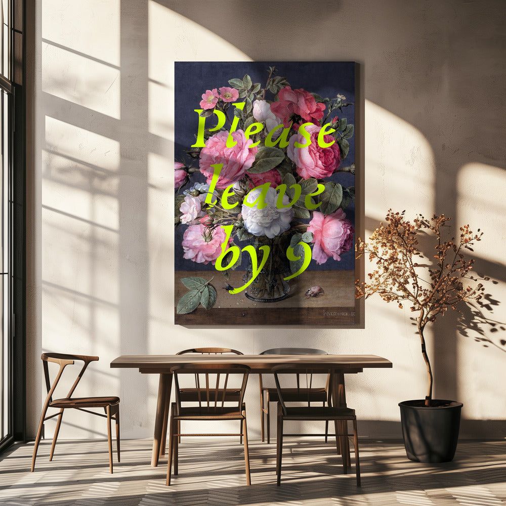 Florale Ausgangsanfrage | Leinwand